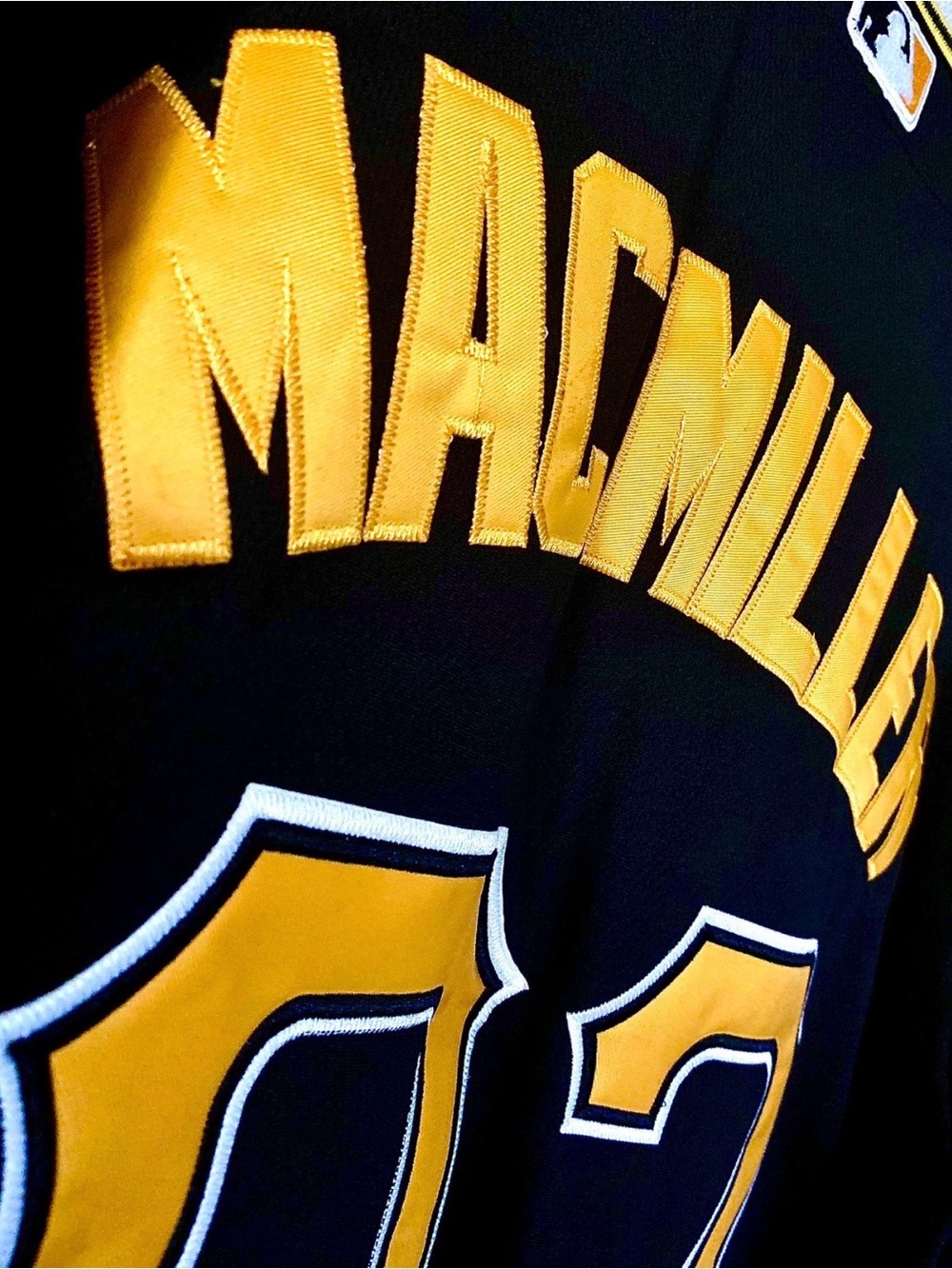 Black and Yellow MAC MILLER 92 Back-Print baseball Jersey - Picture 2 of 2